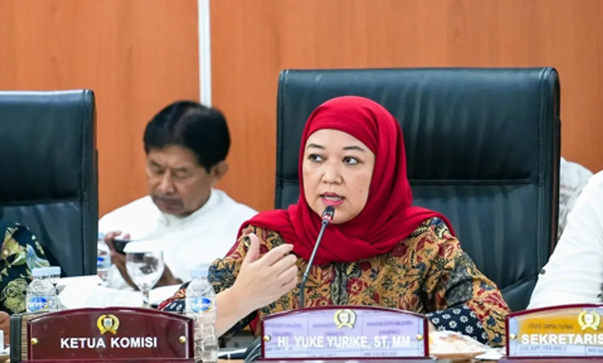 Ketua Komisi D DPRD Provinsi DKI Jakarta Yuke Yurike (Sumber: Dok. Sekretariat DPRD DKI)
