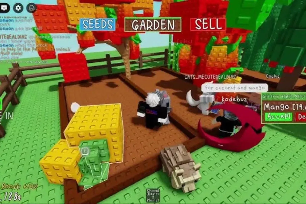 12 resep makanan lengkap Grow a Garden Roblox, cek di sini. (Sumber: tangkapan layar)