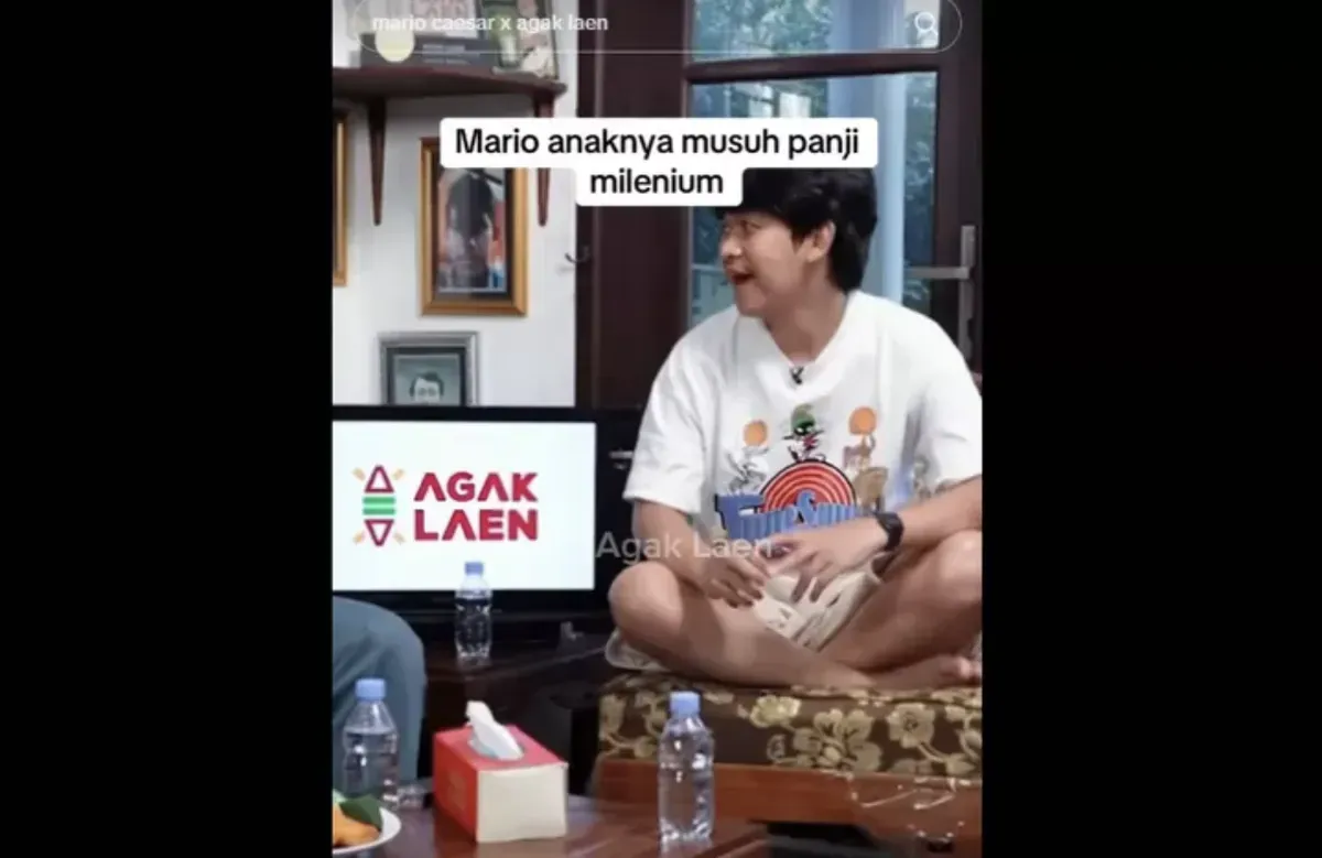 Viral di Podcast Agak Laen, Mario Caesar Diungkap sebagai Anak Musuh Panji Millennium: Ini Usia dan Biodatanya (Sumber: Tiktok)
