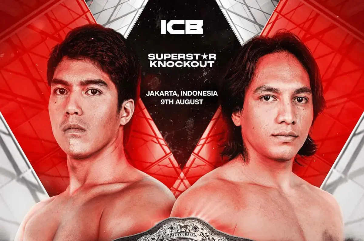 Pertandingan ulang antara El Rumi dan Jefri Nichol dalam ajang Superstar Knockout Vol.2. (Sumber: Intagram/@elelrumi)