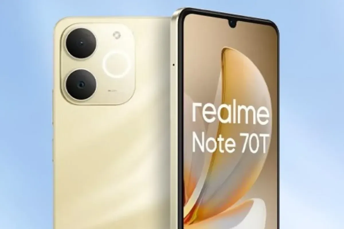 Spesifikasi Realme Note 70T yang resmi dirilis dengan bodi tangguh dan baterai jumbo. (Sumber: GSM Arena)