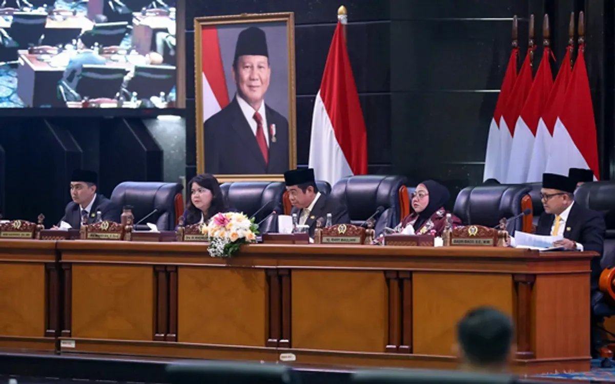 DPRD Provinsi DKI Jakarta menggelar rapat paripurna (Sumber: Dok. Sekretariat DPRD DKI)
