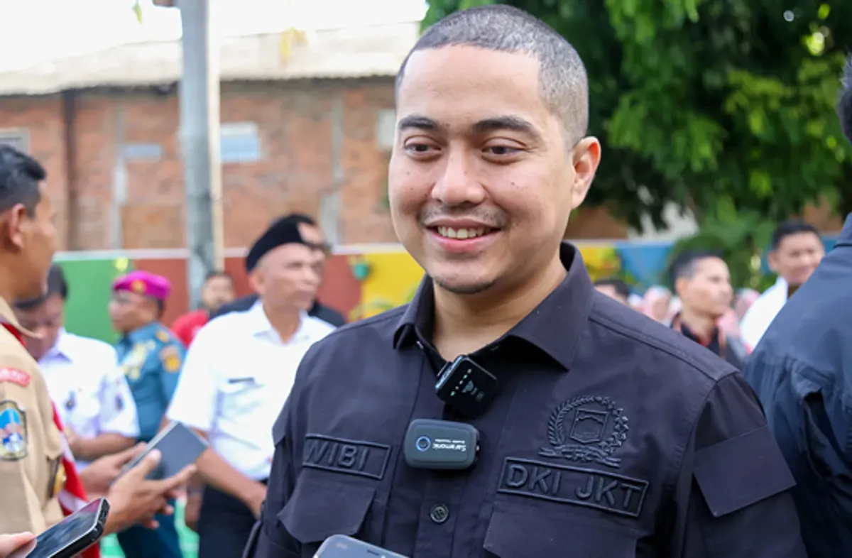 Wakil Ketua DPRD Provinsi DKI Jakarta Wibi Andrino komitmen dukung pengembangan olahraga. (Sumber: Dok. Sekretariat DPRD DKI)