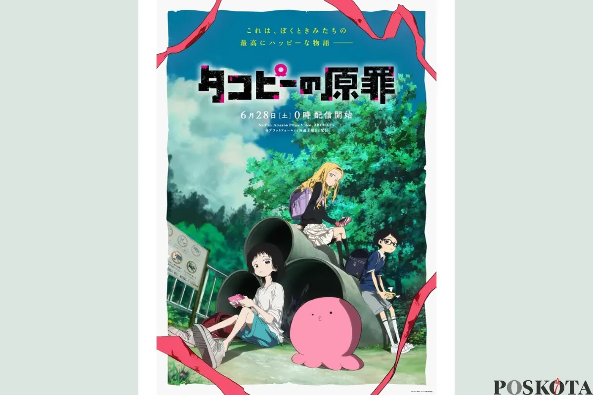 Nonton Takopi’s Original Sin, Anime dengan Rating Tertinggi Tahun 2025 Kalahkan One Piece (Sumber: Official Poster Takopi's Original Sin)