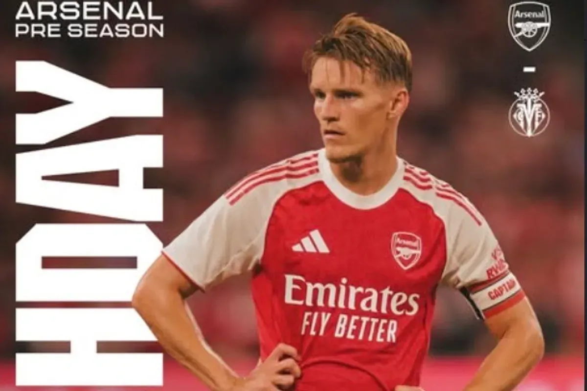 Info live streaming Arsenal vs Villareal di laga pramusim 2025 (Sumber: Instagram @arsenal)