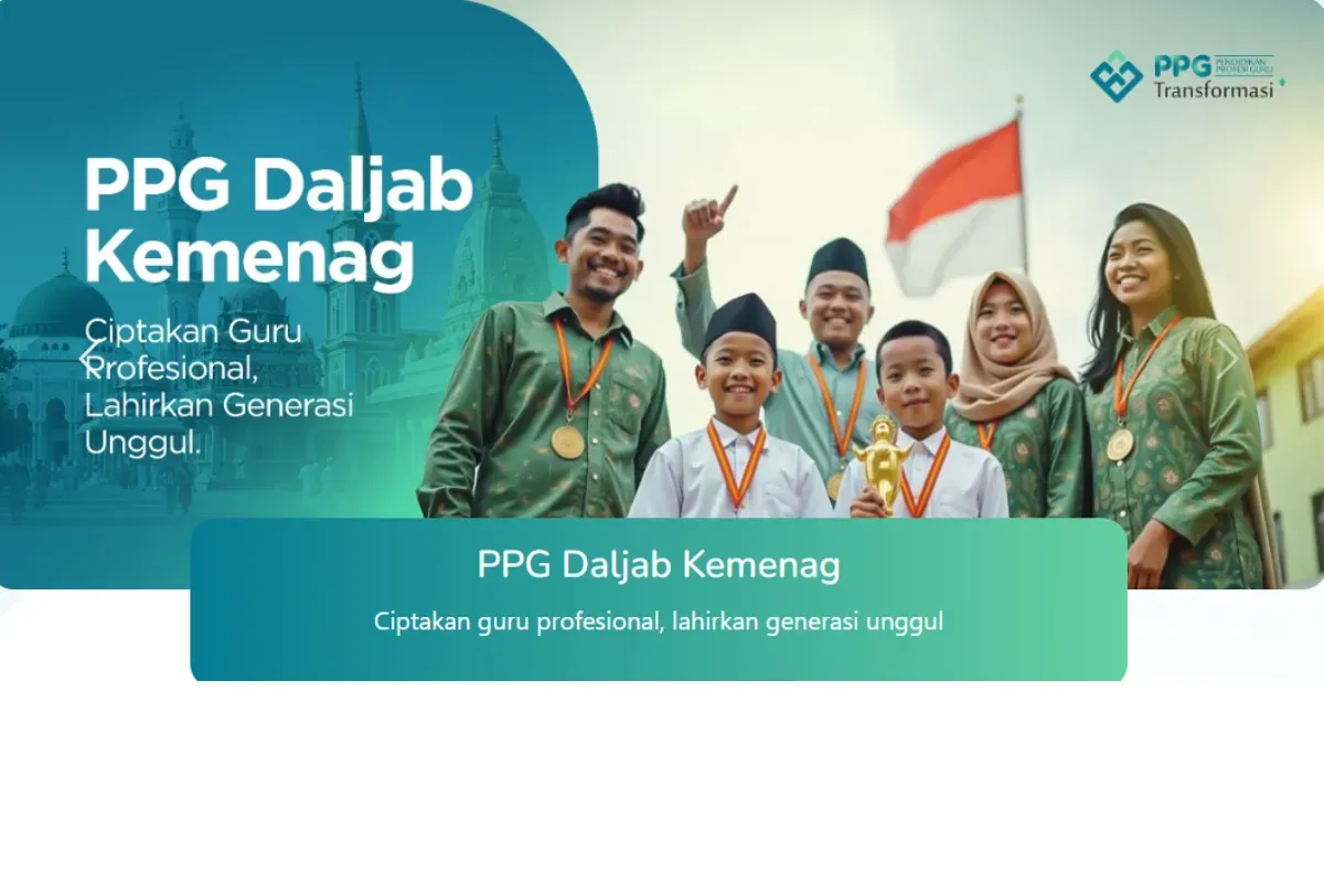 Pendaftaran PPG Guru Pendidikan Agama Tahap 2 Dibuka, Cek di Sini (Sumber: Kemenag)