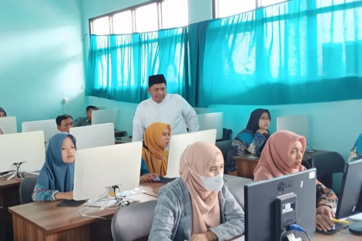 Ilustrasi ujian PPG Kemenag. (Sumber: Kemenag)