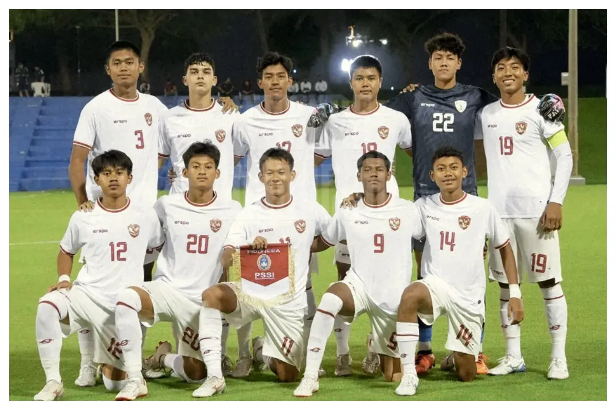 Potret Timnas Indonesia U-17. (Sumber: X/@TimnasIndonesia)