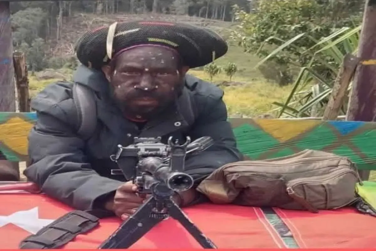Tampang Wakil Panglima Kodap XII/Lanny Jaya Organisasi Papua Merdeka (OPM), Mayer Wenda alias Kuloi Wonda, yang tewas dalam baku tembak dengan prajurit Tentara Nasional Indonesia (TNI) di Lanny Jaya, Papua Pegunungan. (Sumber: Puspen TNI)