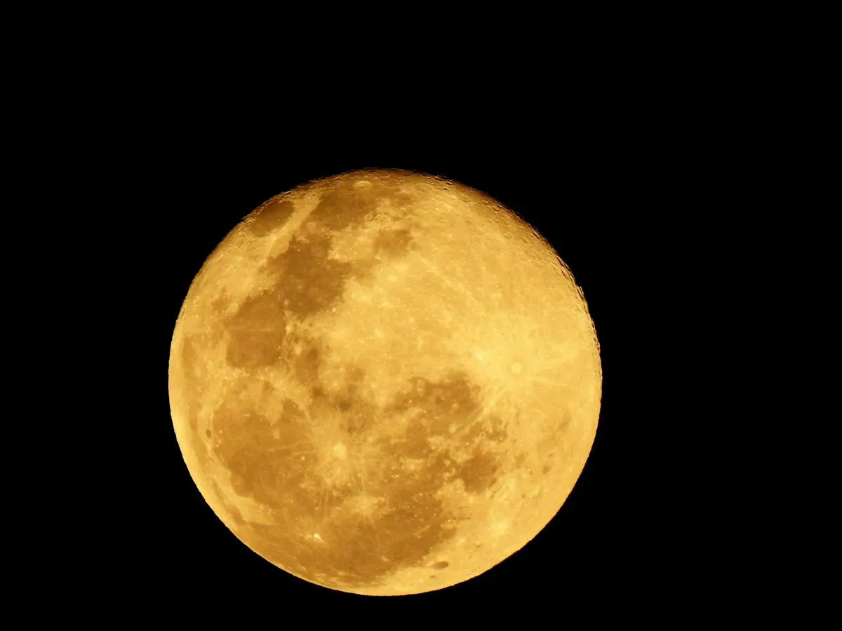 Fenomena Sturgeon Moon atau bulan purnama Agustus 2025 dapat disaksikan sepanjang malam. (Sumber: Pexels/Sharath G)