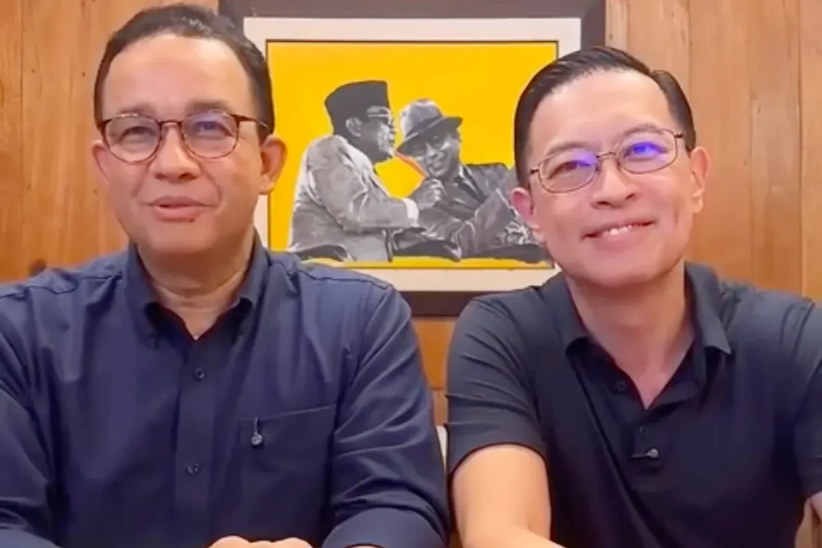 Potret Anies Baswedan (kiri) dan Tom Lembong (kanan). (Sumber: YouTube/Anies Baswedan)