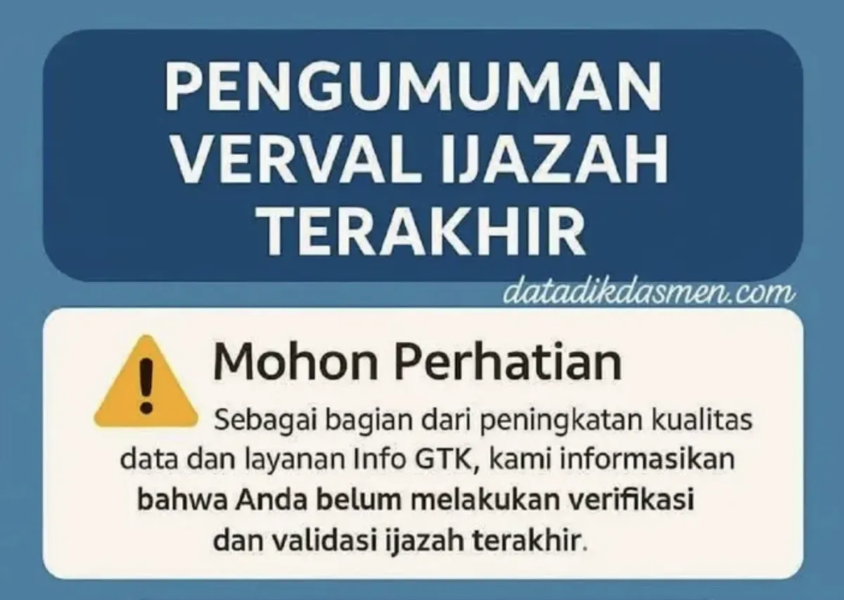 Notifikasi “Data Tidak Berhasil Ditarik” PDDIKTI Saat Verifikasi Ijazah? Ini Solusi Lengkapnya (Sumber: dikdasmen.go.id)