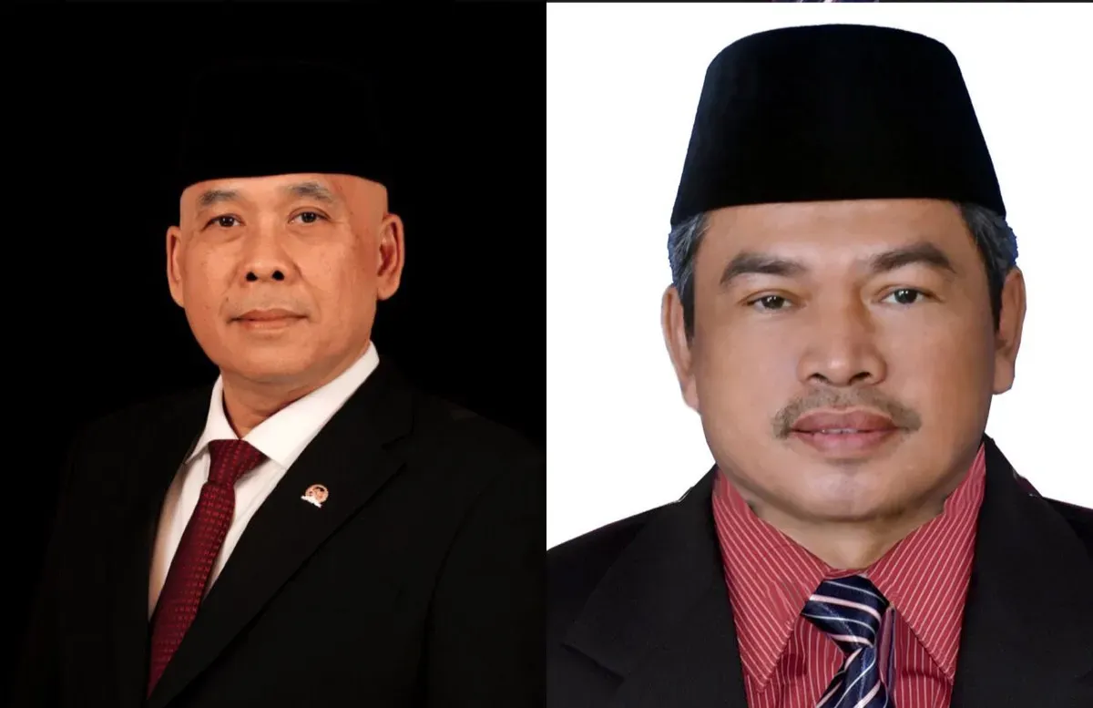 Kolase Anggota Dewan Perwakilan Rakyat (DPR) RI, Heri Gunawan (kiri) dan Satori (kanan) (Sumber: Dok. Gerindra dan Nasdem)