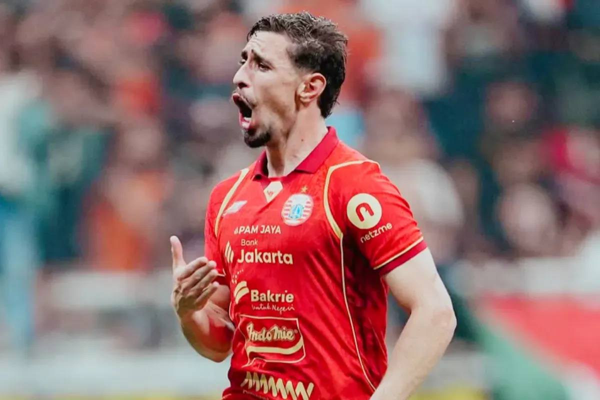 Potret pemain baru Persija Jakarta, Gustavo Franca Amadio. (Sumber: Persija)
