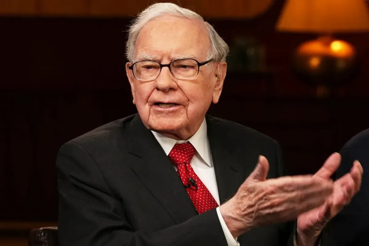 Sosok yang dijuluki Oracle of Omaha, Warren Buffett. (Sumber: X/@brewmarkets)