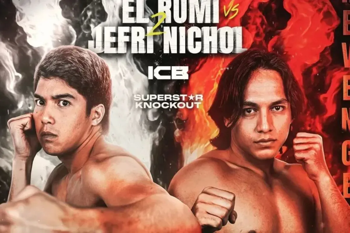 Duel tinju El Rumi vs Jefri Nichol malam ini, Sabtu 9 Agustus 2025. (Sumber: Vidio)