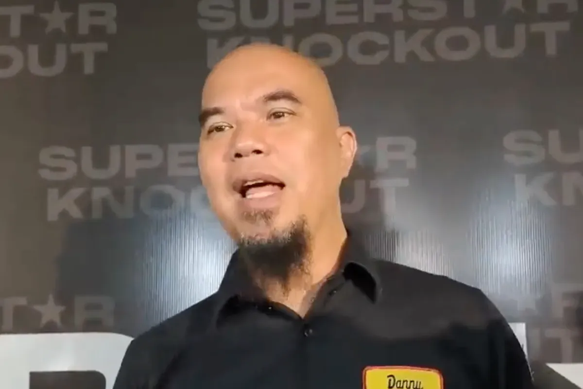 Potret Ahmad Dhani yang menyebutkan bahwa El Rumi seperti Holyfield. (Sumber: YouTube/Intens Investigasi)