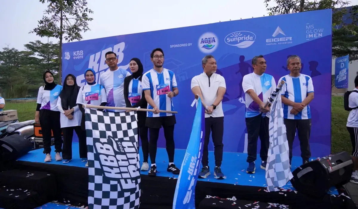 bank bjb mendukung perayaan Hari Jadi ke-18 Kabupaten Bandung Barat, salah satunya dengan menjadi sponsor event KBB Fun Run. (Sumber: Corsec bank bjb)