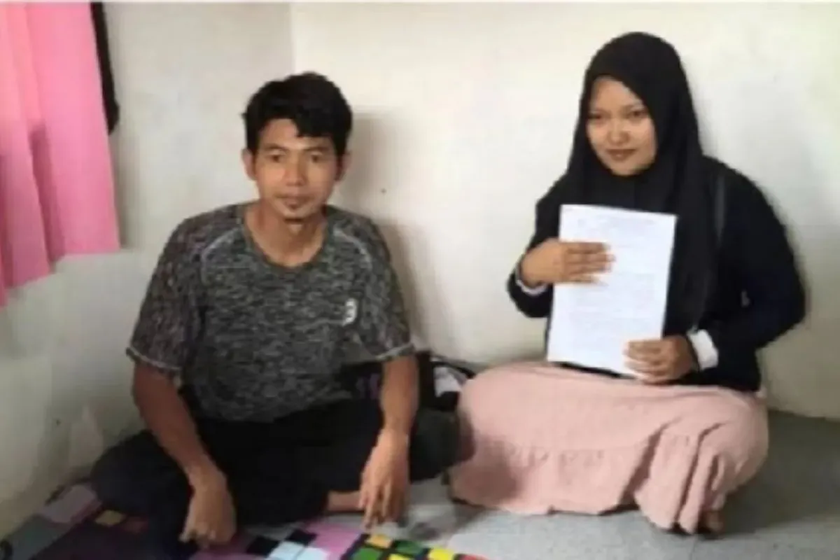 Buruh jahit kaget dapat surat pajak Rp2,9 Miliar (Sumber: TikTok/N0y.id)