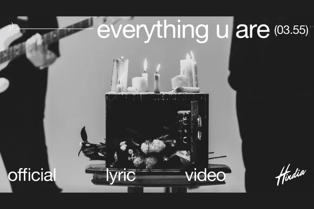 Lirik lagu Everything U Are - Hindia. (Sumber: YouTube)