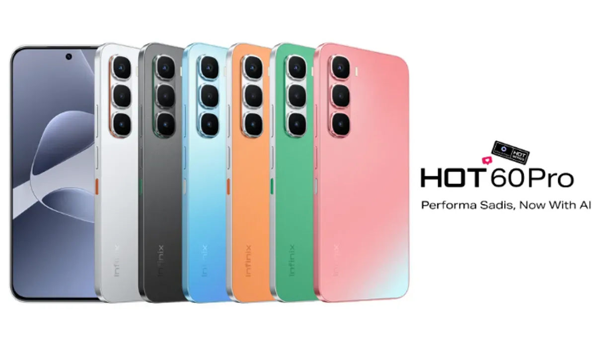 Review Infinix Hot 60i 5G Ponsel 5G murah dengan performa tangguh, tahan air, dan baterai jumbo. Cocok untuk gaming dan harian! (Sumber: id.infinixmobility.com)