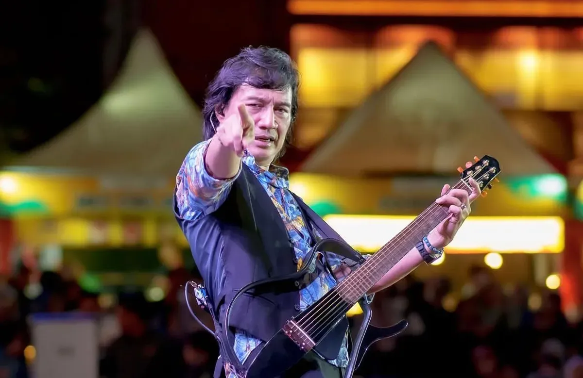 Adi Adrian disebut oleh musisi senior Ari Lasso dalam polemik dugaan salah transfer royalti musik. (Sumber: Instagram/@adiadrian22)