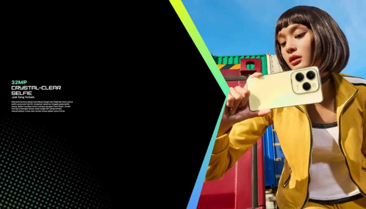Infinix Hot 40 Pro – Tak perlu mahal untuk dapatkan kamera 108 MP! Ini 5 pilihan HP terbaik 2025 dengan harga terjangkau mulai dari Rp1 jutaan. (Sumber: id.infinixmobility.com)
