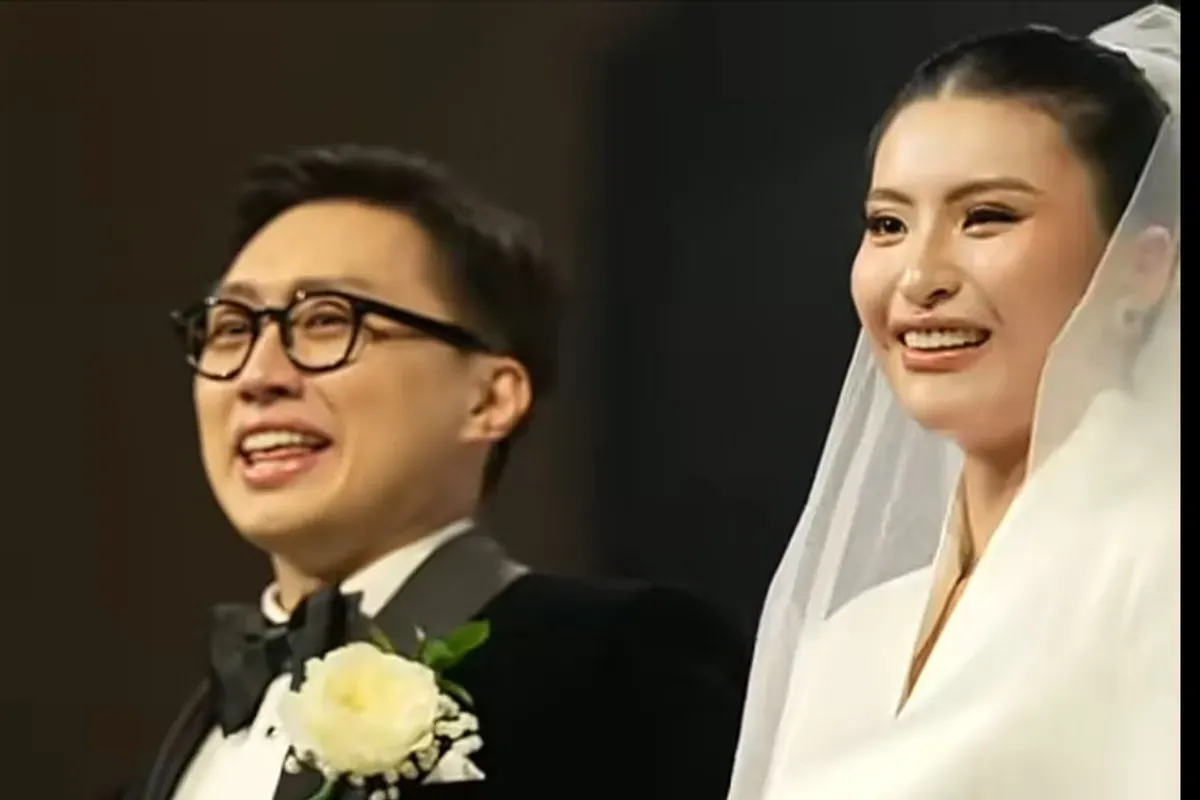 Sosok ayah Davin S Wagsawidjaja jadi sorotan setelah menggelar pernikahan dengan Vanessa Mantofa. (Sumber: TikTok/@lilyanzbingz86)