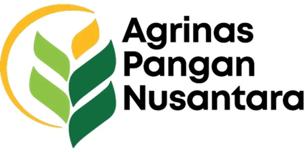 Logo PT Agrinas Pangan Nusantara (Persero) yang tengah menjadi sorotan karena Joao Angelo De Sousa Mota mundur sebagai Direktur Utama. (Sumber: Dok.PT Agrinas Pangan Nusantara)