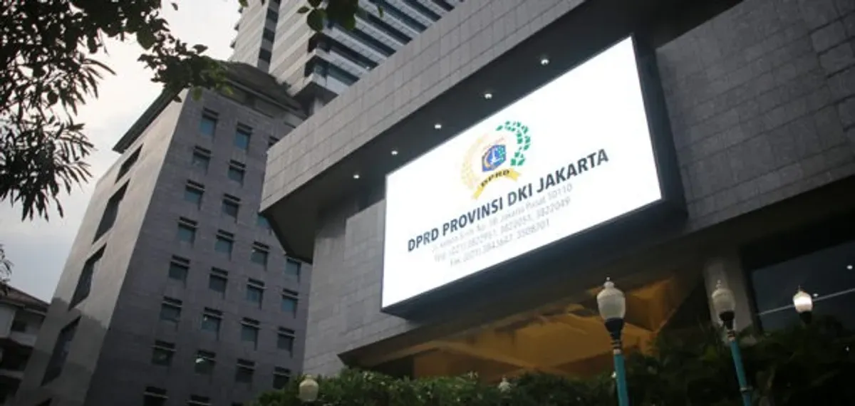Susasana gedung DPRD Jakarta di kawasan Kebon Sirih, Jakarta Pusat. (Sumber: Dok. Sekretariat DPRD DKI)