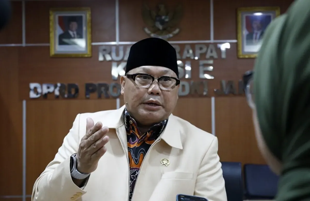 Ketua Komisi E DPRD Provinsi DKI Jakarta Muhammad Thamrin. (Sumber: Dok. Sekretariat DPRD Jakarta)