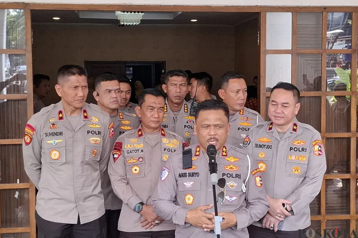 Kepala Korps Lalu Lintas (Kakorlantas) Polri Irjen Agus Suryonugroho saat ditemui di Polda Metro Jaya, Jakarta Selatan, Kamis, 14 Agustus 2025. (Sumber: Poskota/Ali Mansur)