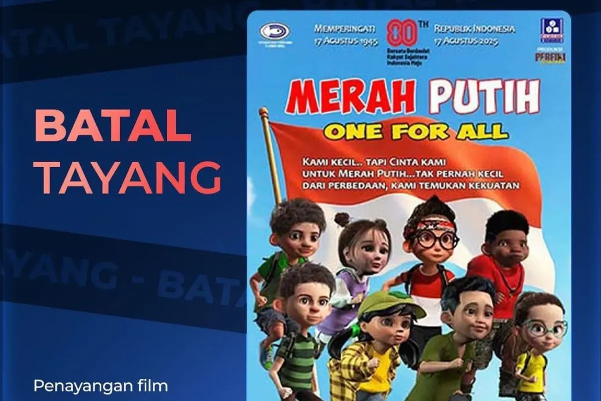 Cinepolis umumkan pembatalan penayangan film Merah Putih: One For All. (Sumber: Instagram)