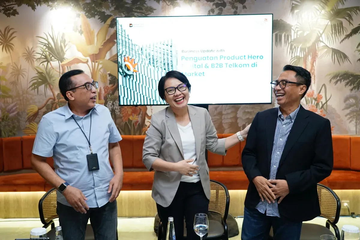 Melalui layanan Non Connectivity dan Connectivity, Telkom berkomitmen untuk terus berinovasi dan berkembang bersama pelanggan memajukan B2B industri Indonesia (Sumber: Dok. Telkom)