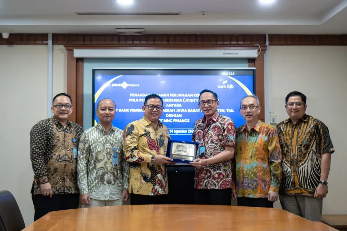 bank bjb dan MNC Finance Dorong Pertumbuhan Kredit Kendaraan Bermotor. (Sumber: Dok. bank bjb)
