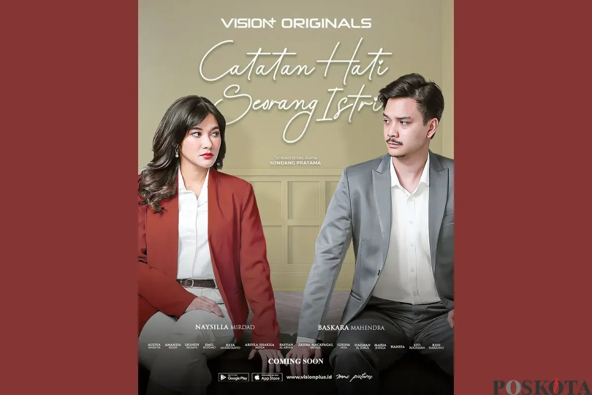 Sinopsis Catatan Hati Seorang Istri Series yang Dibintangi Naysila Mirdad dan Baskara Mahendra (Sumber: Instagram/visionplusid)