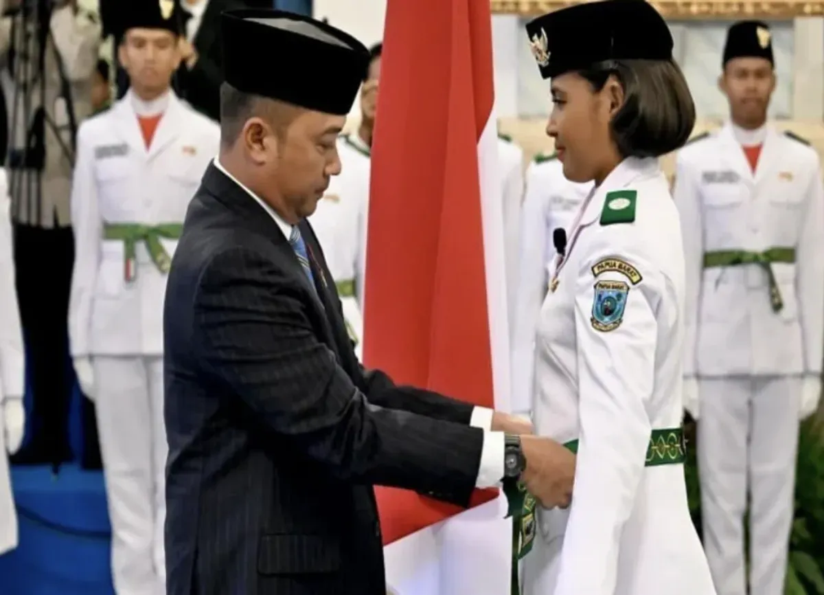 Siapa Rhita Lovely Chantika Febiolla? Paskibraka yang Pimpin Upacara Bendera 17 Agustus di Istana Negara (Sumber: Dok/Istana Negara)
