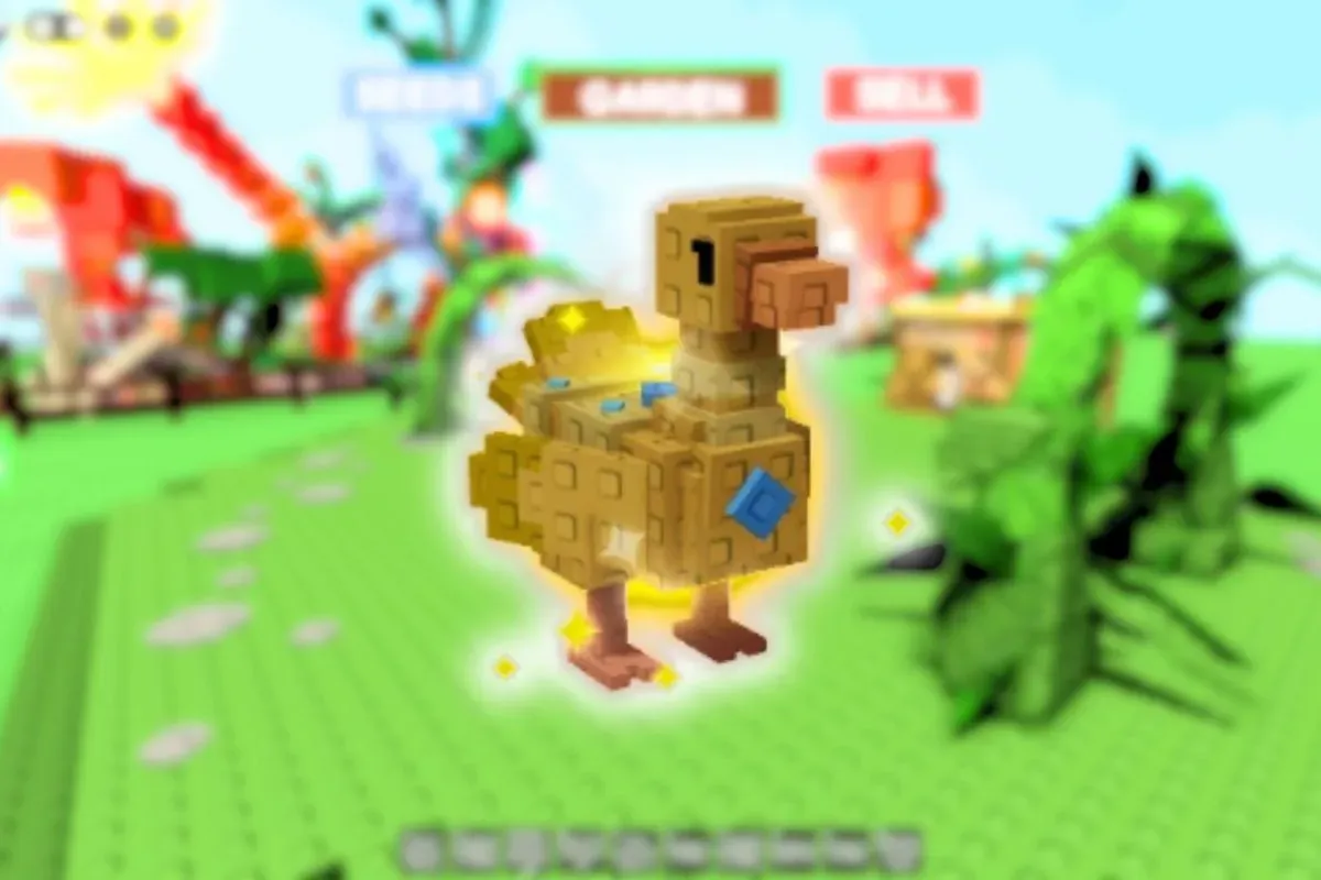 Golden goose di grow a garden (Sumber: Roblox)