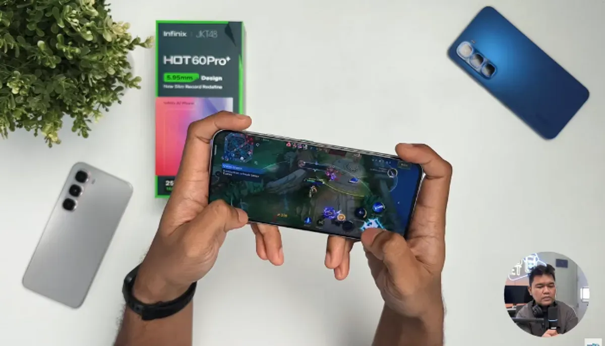 infinix Hot 60 Pro Plus (Sumber: YouTube/Dimas Sampurno)