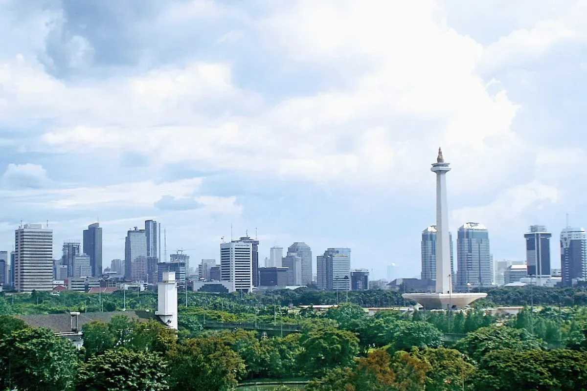 Potret Jakarta. (Sumber: Wikimedia Commons)