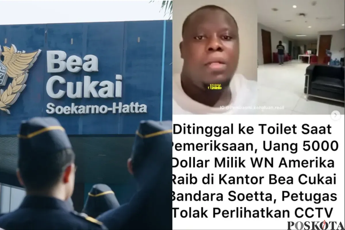 Bea Cukai Soekarno Hatta Bantah Tudingan WNA Hilang 5000 Dollar dan Ungkap Fakta Ini (Sumber: YouTube/Bea Cukai Soekarno-Hatta dan Instagram/pembasmi.kehaluan.reall)