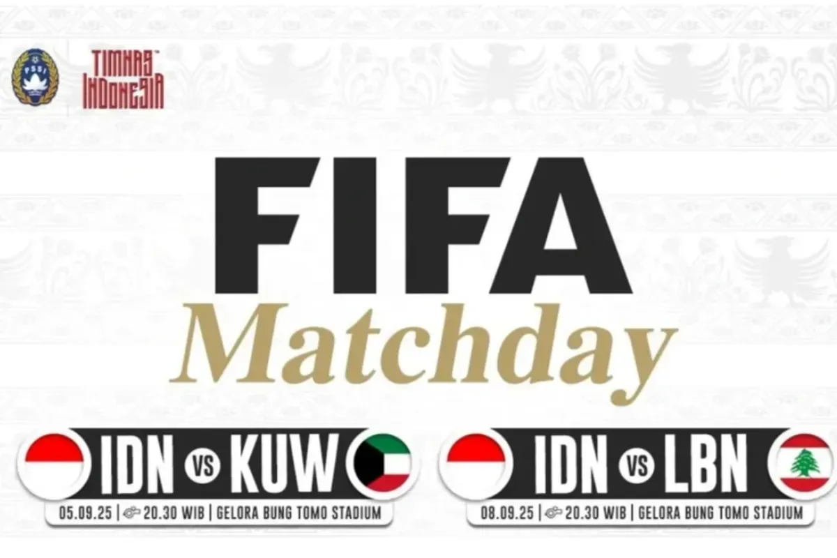 Penjualan tiket FIFA Matchday 2025 antara Timnas Indonesia vs Kuwait dan Lebanon resmi dibuka. (Sumber: Instagram/@pssi)