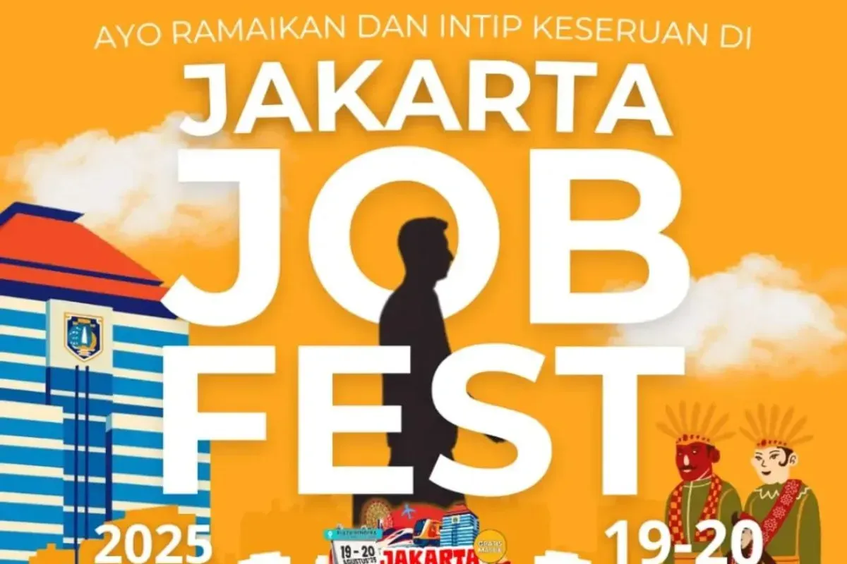 Jobfest Jakarta 2025 buka kesempatan lowongan kerja bagi warga Jakarta. (Sumber: Instagram)