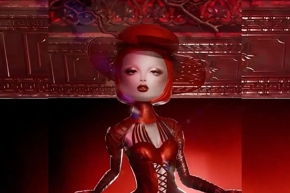Lady Gaga tampil sebagai juri dalam event spesial bertajuk Dress to Impress: Style Showdown di platform game online Roblox. (Sumber: X/@EXECUTIVEXMEDIA)
