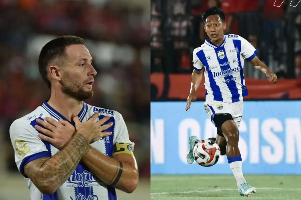 2 pemain Persib Bandung, Marc Klok dan Beckham Putra dipanggil Timnas Indonesia. (Sumber: Persib)