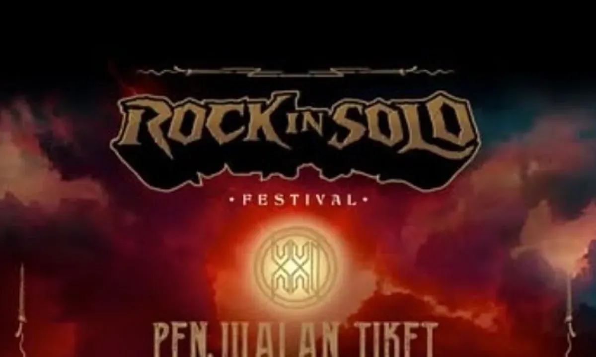 Harga tiket Rock in Solo Festival 2025 (Sumber: Instagram @rockinsolofestival)
