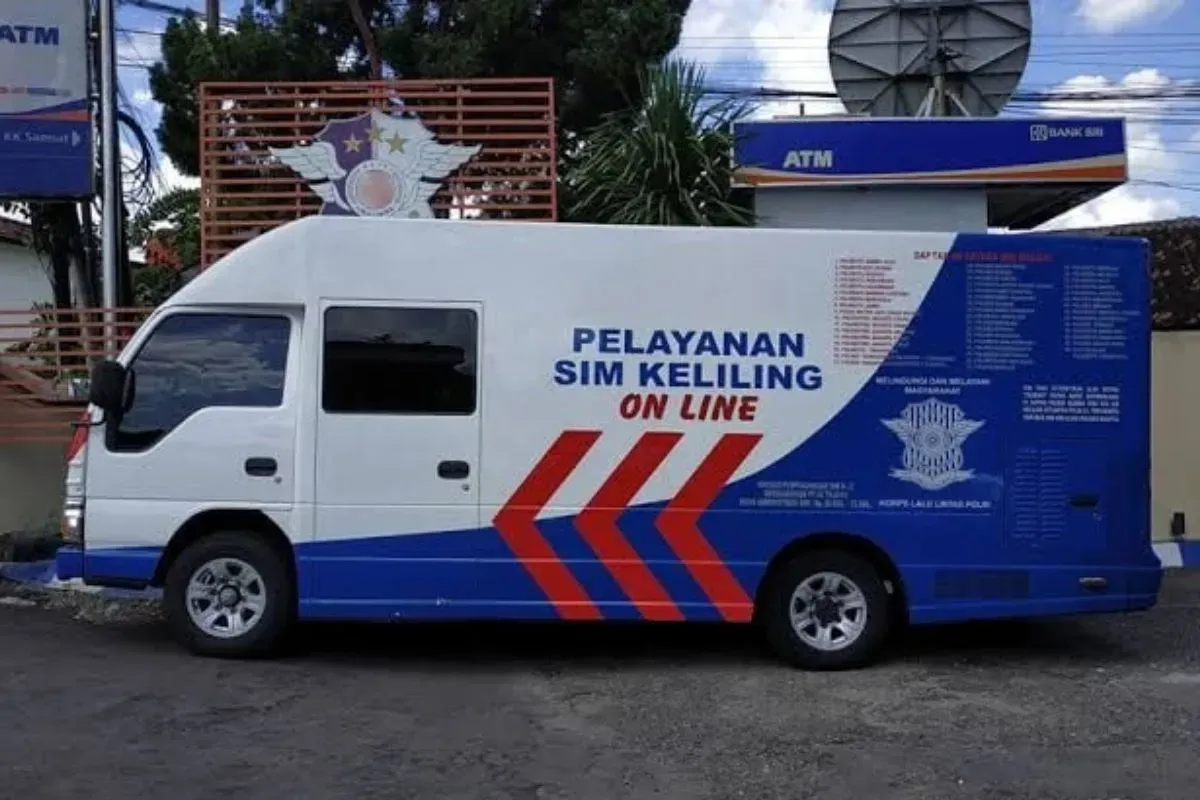 Cek jadwal dan lokasi SIM keliling di Jakarta. (Sumber: RRI)
