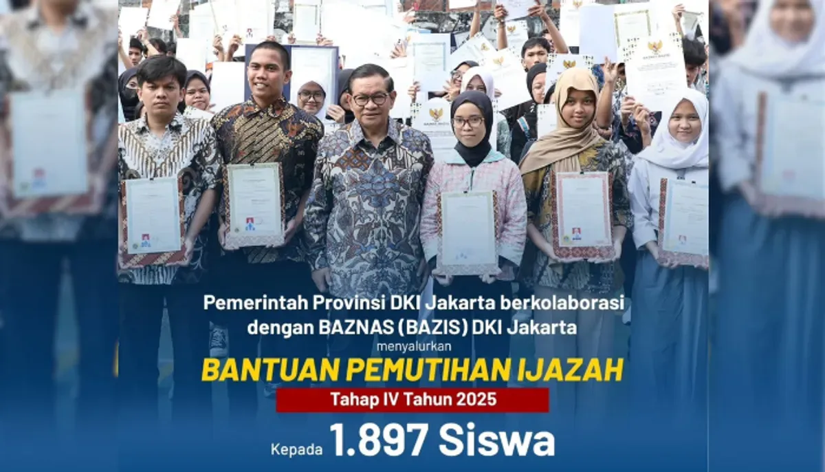 Pemprov DKI tidak hanya beri bantuan pemutihan ijazah, tetapi juga ajak 1.000 penerima KJP Plus Edutrip ke museum untuk perluas wawasan. (Sumber: Instagram/@disdikdki)