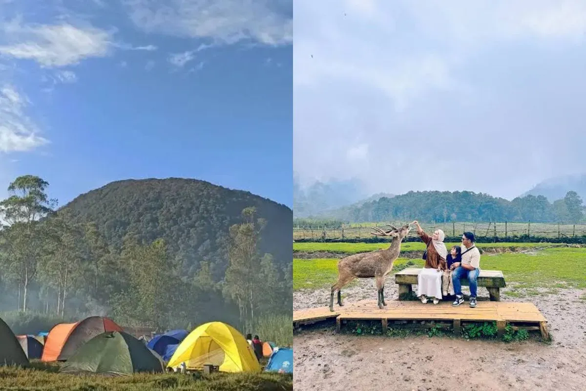 Rekomendasi Destinasi Wisata Terbaik di Ciwidey, Bandung. (Sumber: kolase Instagram)