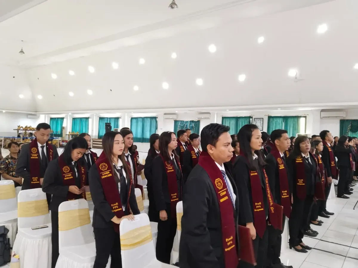 492 Guru Pendidikan Agama Buddha (PAB) yang mengikuti Pendidikan Profesi Guru (PPG) Dalam Jabatan (Daljab) 2025. (Sumber: Dok. Ditjen Bimas Buddha)